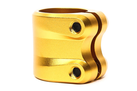 Collier Tilt Sculpted Double Gold