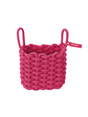 Panier Rose En Coton Pour Trottinette