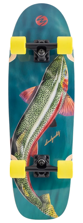 Landyachtz Raft Trout 32.5X9.9 | Cruiser Xxl Confort