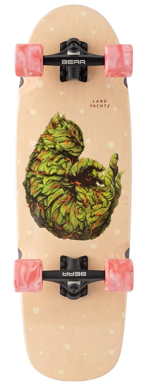 Landyachtz Tugboat Meowijuana 30X9 - Cruiser Carver