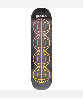 Planche de skateboard Globe SWB Spliced OG Rings Black/DyeWash 8"