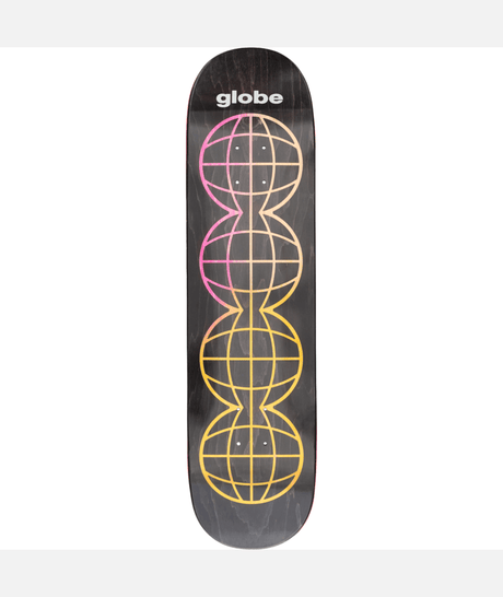 Planche de skateboard Globe SWB Spliced OG Rings Black/DyeWash 8"