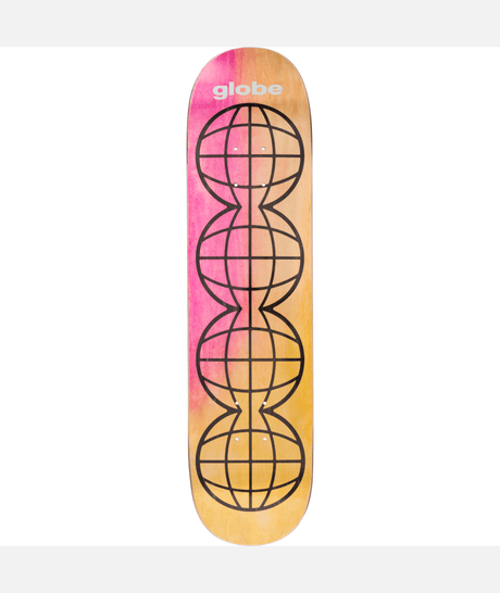 Planche de skateboard Globe SWB Spliced OG Rings DyeWash/Black 7,375"