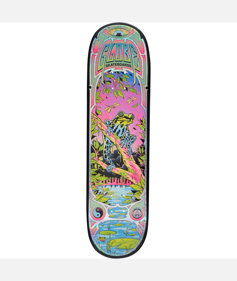 Planche de skateboard Globe G1 Swamp Prophet Hypno Prism/Black 8,5"