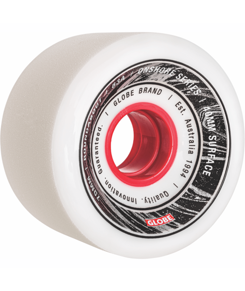Roues de cruiser Globe Roundabout Onshore White/Red