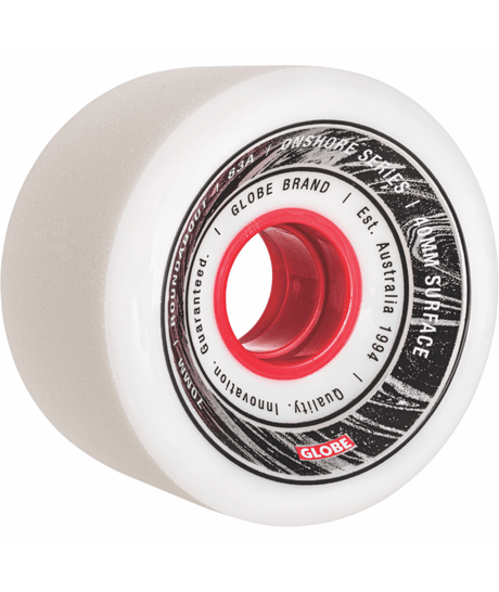Roues de cruiser Globe Roundabout Onshore White/Red