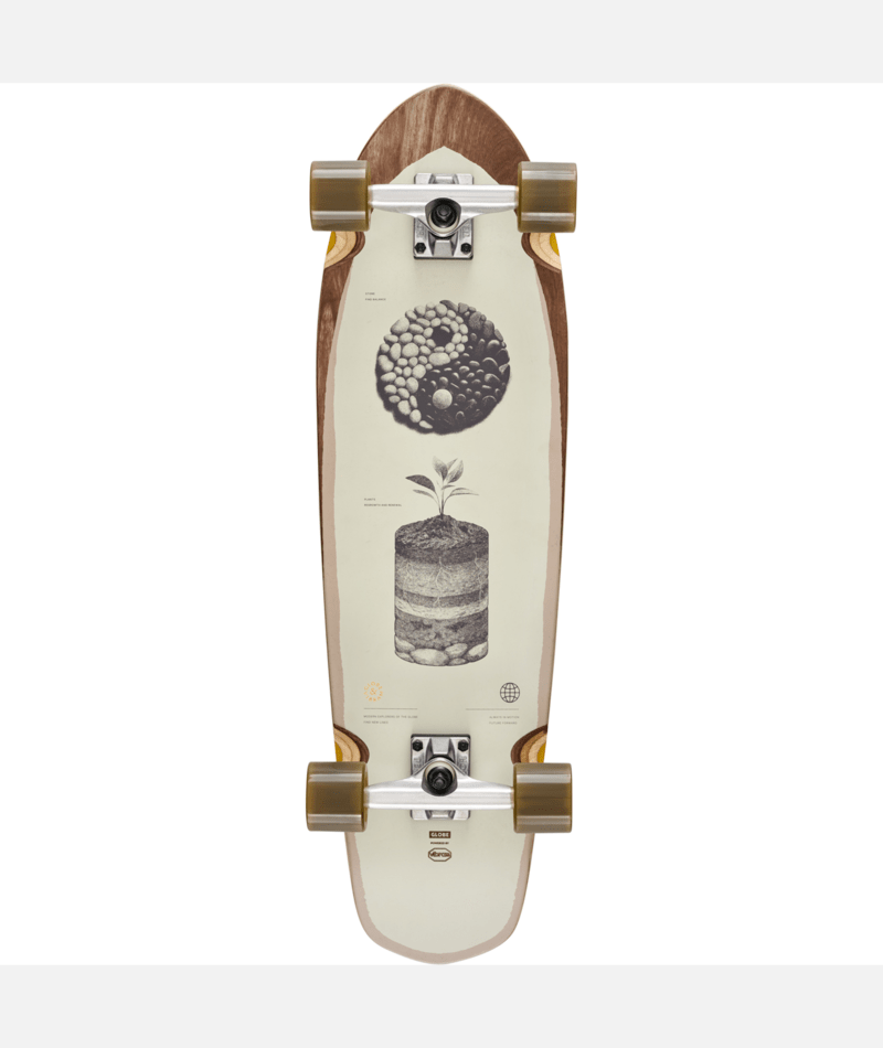 Cruiser complet Globe Big Blazer Vibram/Barefooter 32"