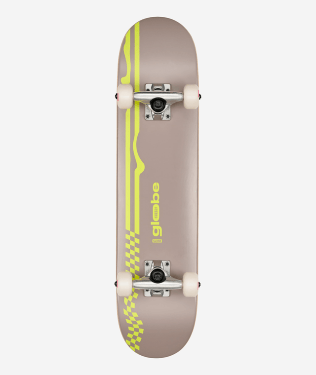 Skateboard complet Globe Kids Racer Micro Fog/Hyper Green 6,5"