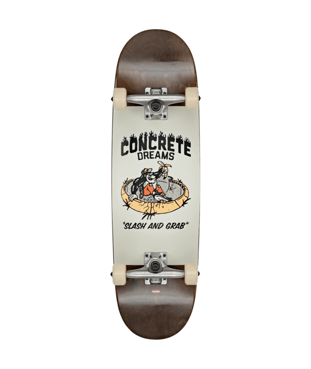 Skateboard complet Globe Kids Softie 83 Mid Dark Maple/Concrete Dreams 8,25"