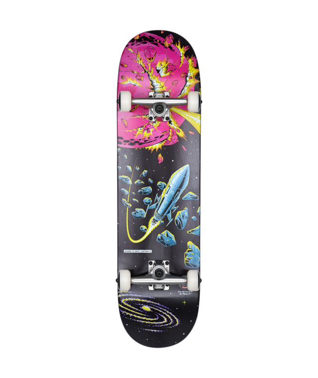 Skateboard complet Globe G1 Where To Next Black Maple/Recon 8,375"