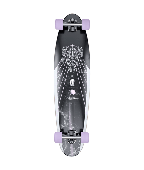 Longboard complet Globe Archer Classic Bamboo Purple 38"