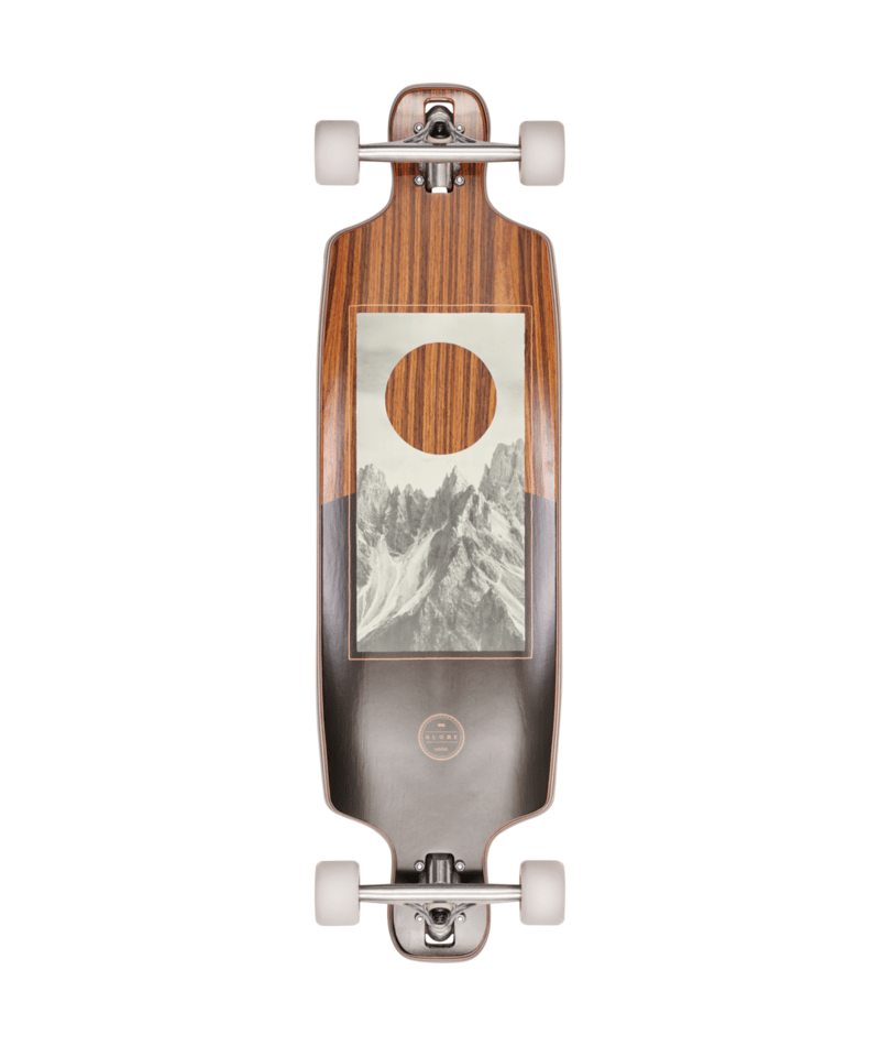 Longboard complet Globe Scarper 36 Rosewood/Peaks 36"