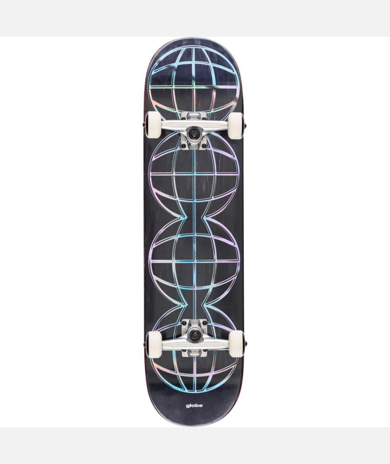 Skateboard complet Globe G1 Chrome Globes Black Maple 8"