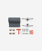 Kit trucks et roues Globe Everything But The Deck Kit Raw Finish