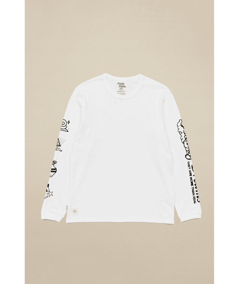 Tee-shirt Globe Bootleg Dreams White