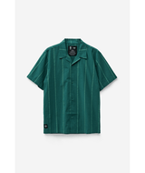Chemise manches courtes Globe Off Course Night Green