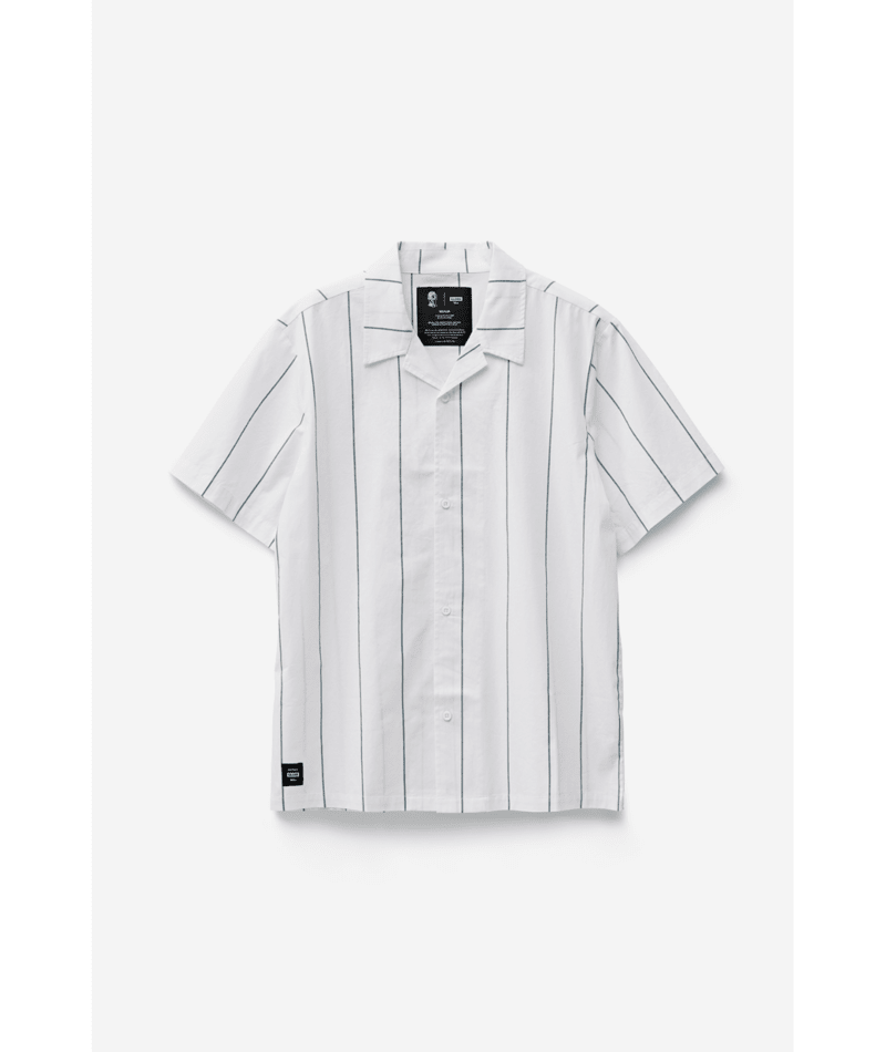 Chemise manches courtes Globe Off Course White