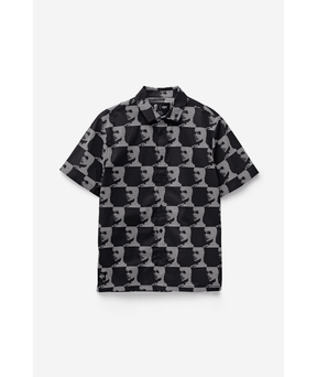 Chemise manches courtes Globe Circuits Black