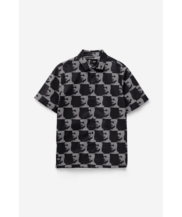 Chemise manches courtes Globe Circuits Black