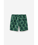 Short de bain Globe Circuits Night Green