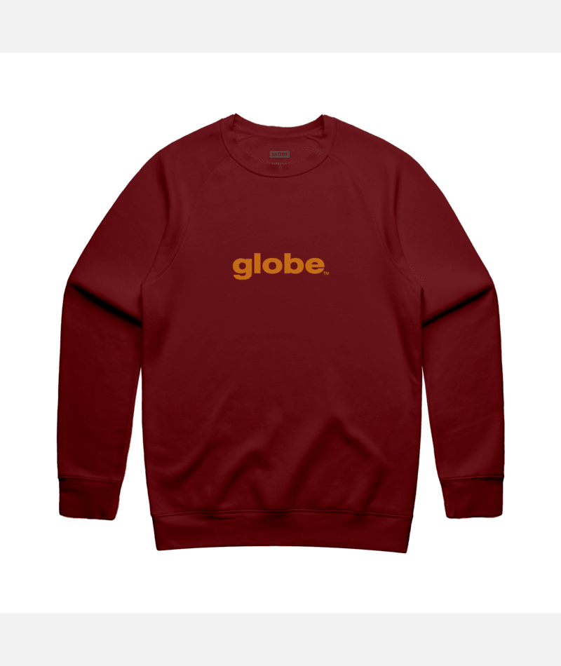 Sweat à capuche Globe O.G Crew Burnt Cedar