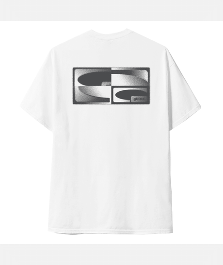 Tee-shirt Globe Texture White