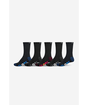 Chaussettes hautes Globe Youth Multi Stripe Crew Black/Assorted