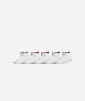 Chaussettes basses Globe Toddler Ankle (lot de 5) White