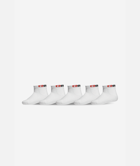 Chaussettes basses Globe Toddler Ankle (lot de 5) White
