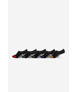 Chaussettes Globe Dip Invisible (lot de 5) Black/Assorted