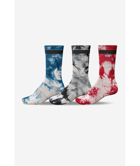 Chaussettes Globe All Tied Up (lot de 3) Assorted