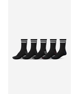 Chaussettes hautes Globe Carter Crew (lot de 5) Black/Assorted