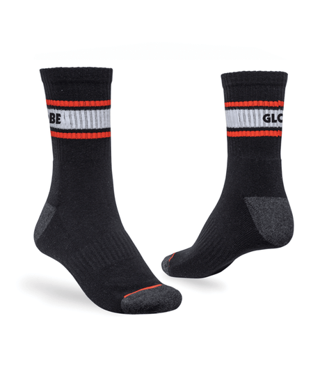 Chaussettes hautes Globe Triple Stripe Crew (lot de 5) Assorted