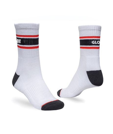 Chaussettes hautes Globe Triple Stripe Crew (lot de 5) Assorted