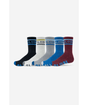 Chaussettes hautes Globe Tilt Hi Crew (lot de 5) Assorted