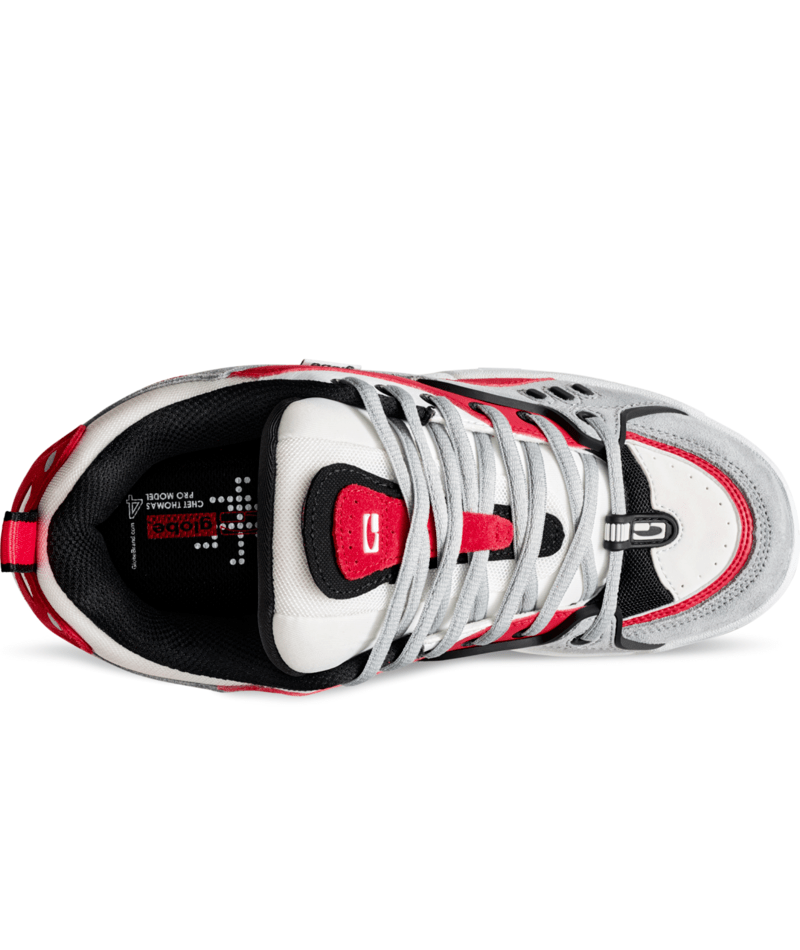 Chaussure de skate Globe Ct-4 Red Grey White