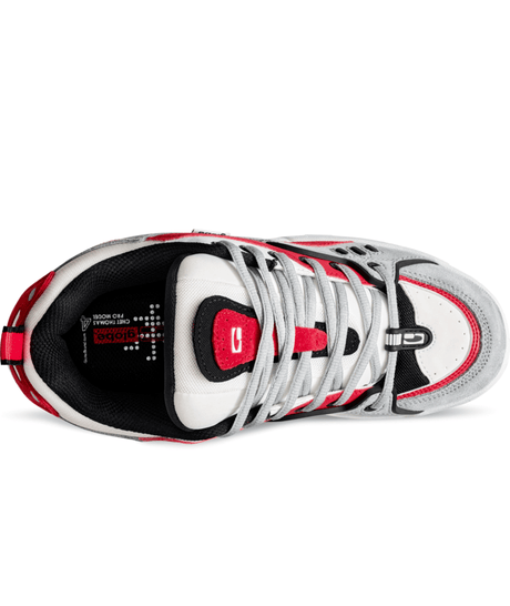 Chaussure de skate Globe Ct-4 Red Grey White