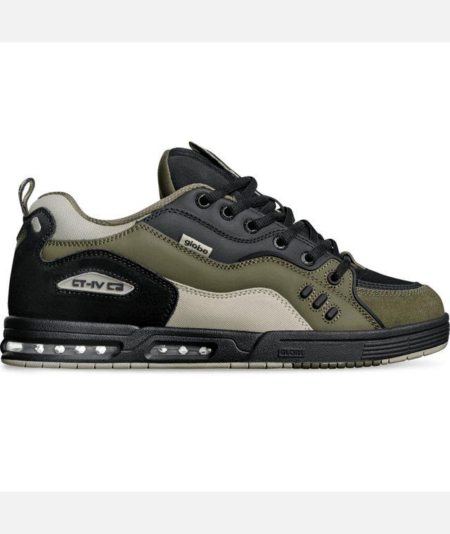 Chaussure de skate Globe Ct-4 Olive Black Green