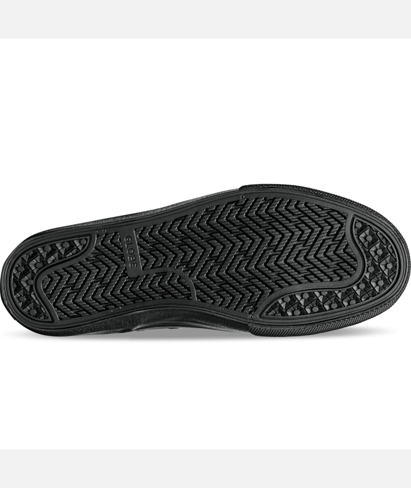 Chaussure de skate Globe Dover Black Waxed Leather Gillette