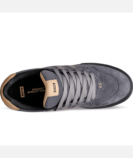 Chaussure de skate Globe Encore-2 Charcoal Tan