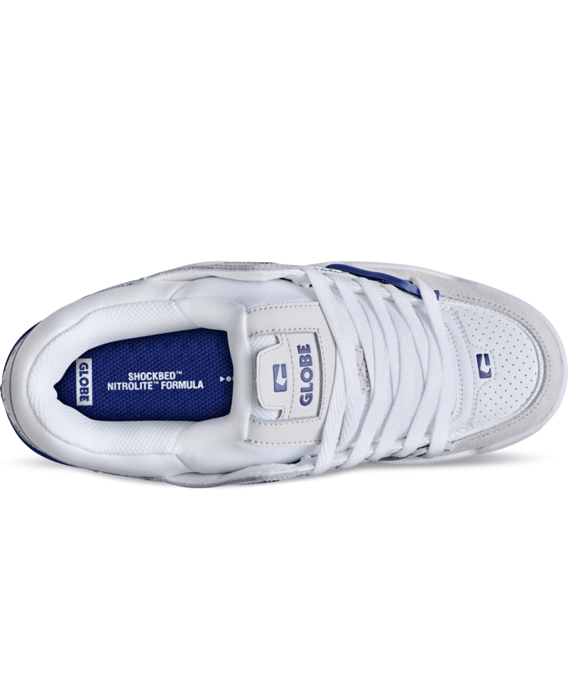 Fusion Blue - White