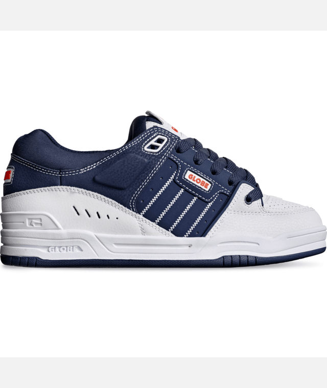 Chaussure de skate Globe Fusion Navy White Contrast