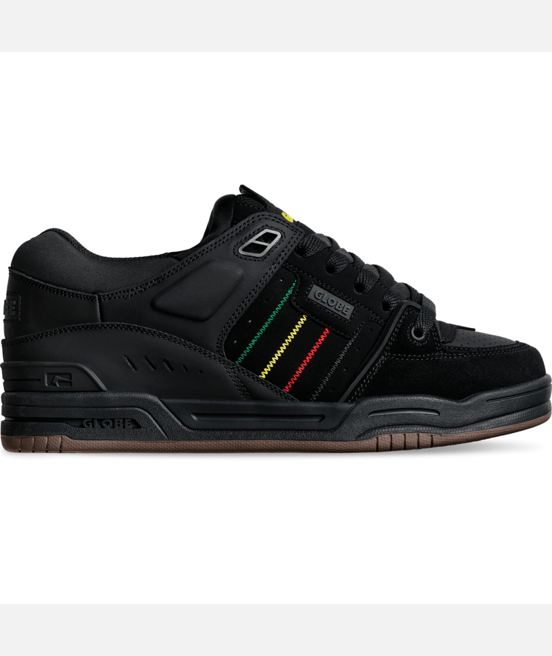 Chaussure de skate Globe Fusion Black Rasta 2.0