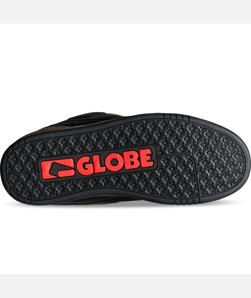 Chaussure de skate Globe Fusion Black Red Gum