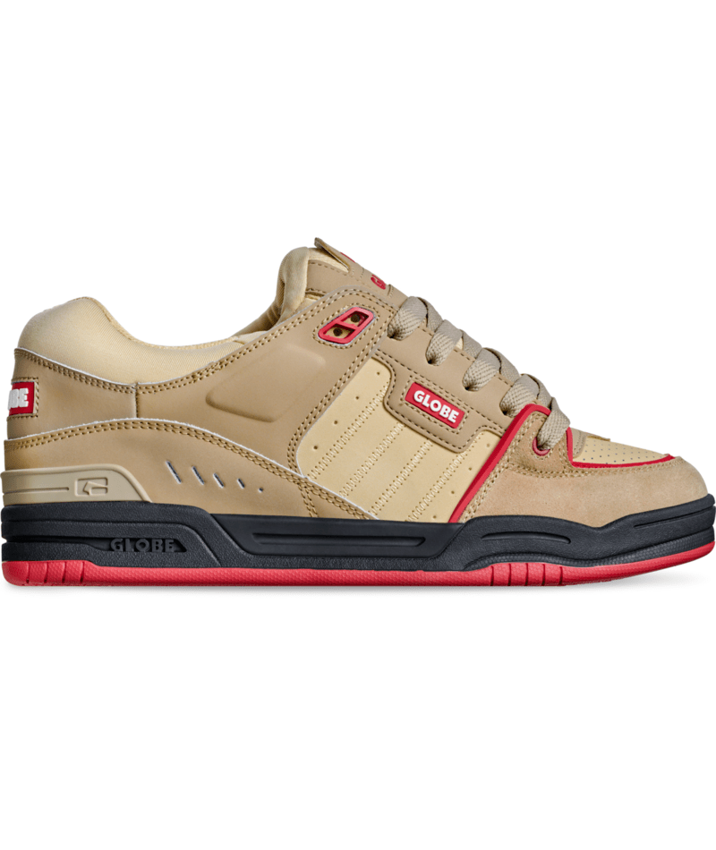 Fusion Khaki - Red