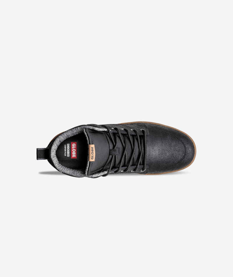 Chaussure de skate Globe GS Boot Black Oiled Gum
