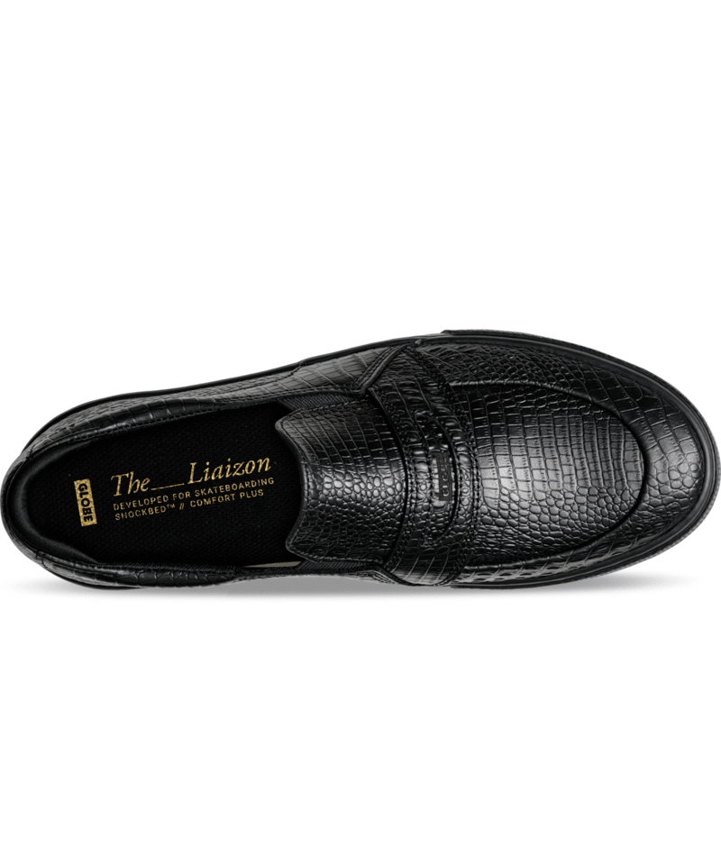 Chaussure de skate Globe Liaizon Black Croc