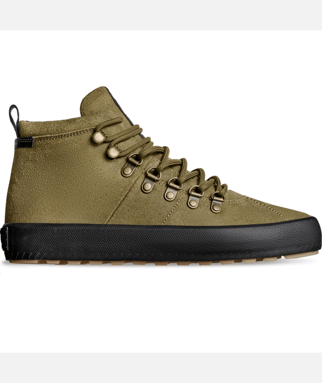 Chaussure de skate Globe Melbek High Olive Haze Black Trek