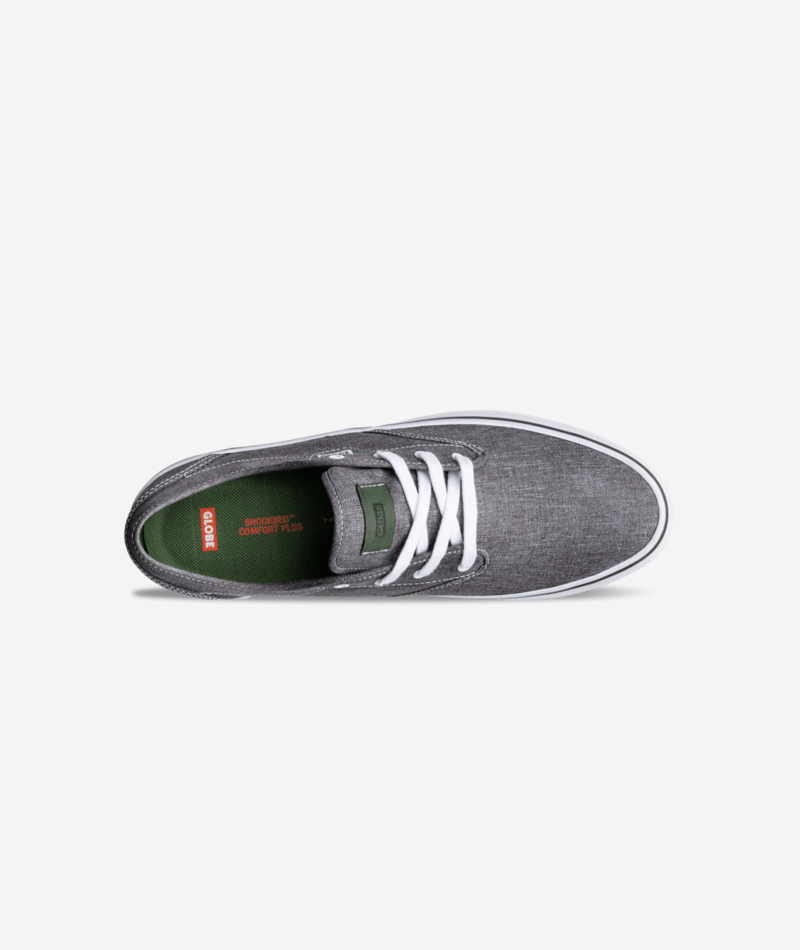 Chaussure de skate Globe Motley II Grey Chambray Rpet