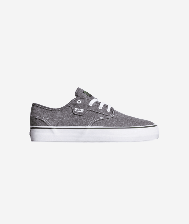 Chaussure de skate Globe Motley II Grey Chambray Rpet